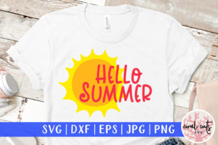 Download Hello Summer Cut File - Premium Resources