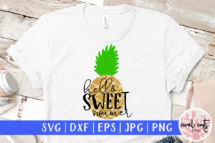 Download Hello Sweet Summer Cut File - Premium Resources